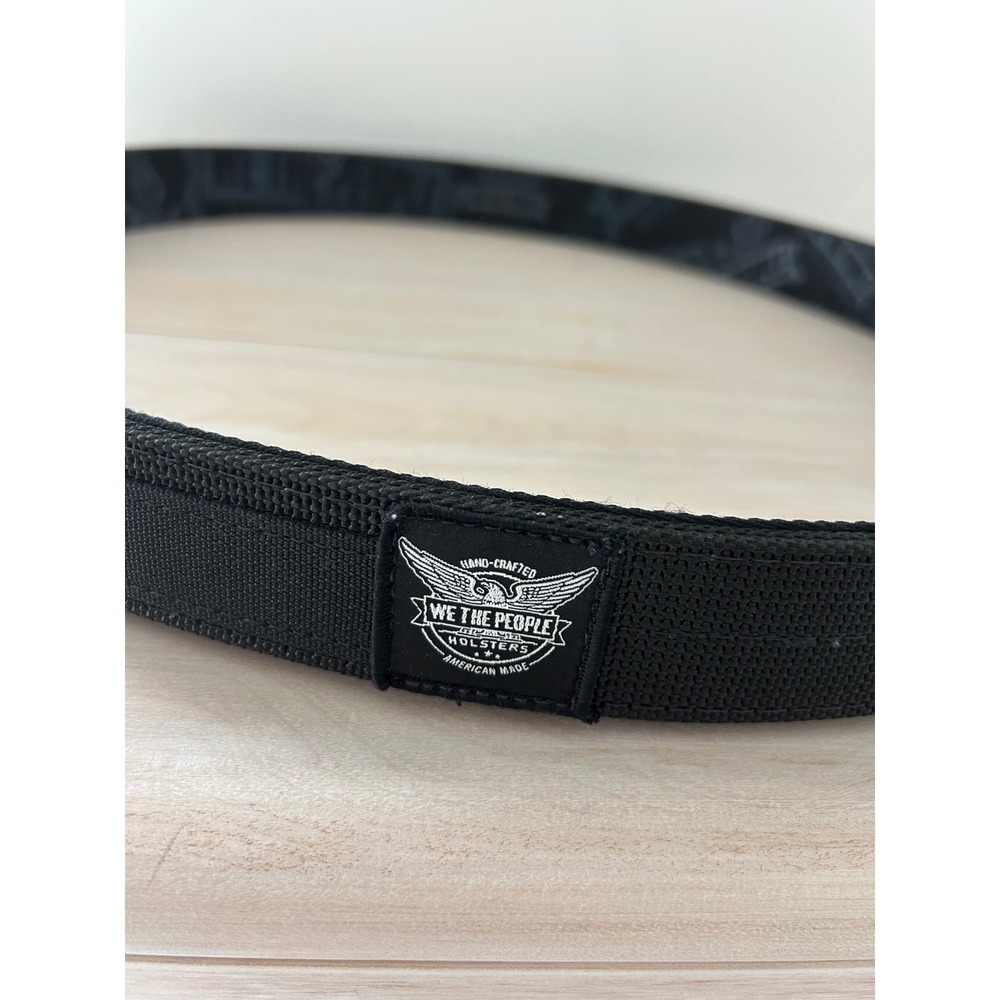 We The People Holsters Tactical Gun Belt Black Nylon XXL 48-52 Made in USA